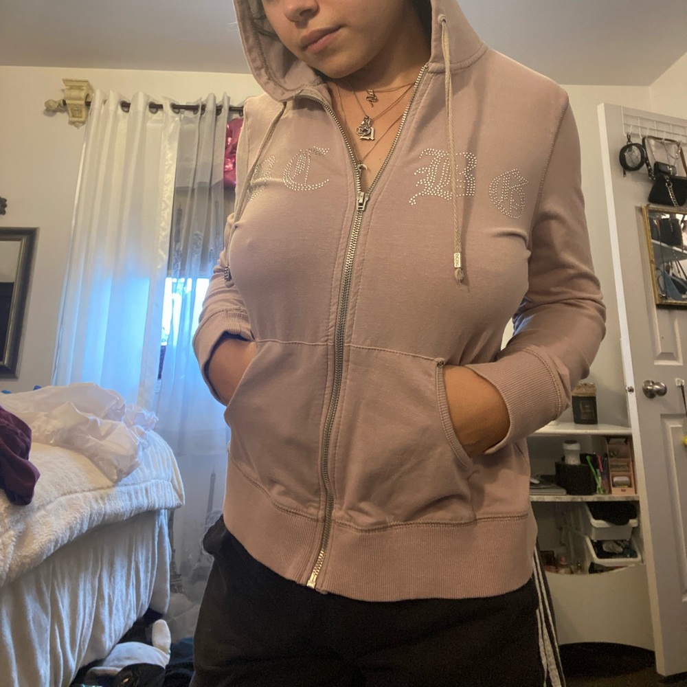 BCBG zip up sweater